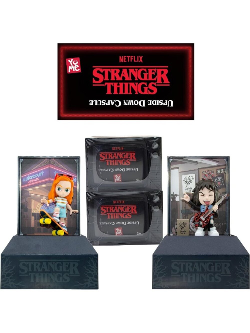 Stranger Things Mystery Figures 2-Pack | Upside Down Collectibles & Accessories